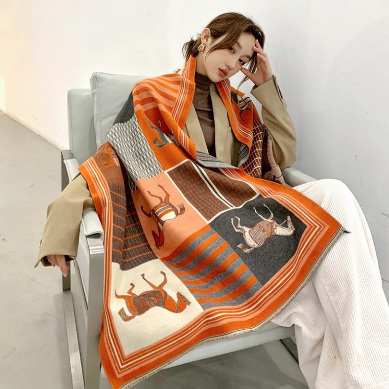 High-Quality Cashmere Women’s Scarf for Winter