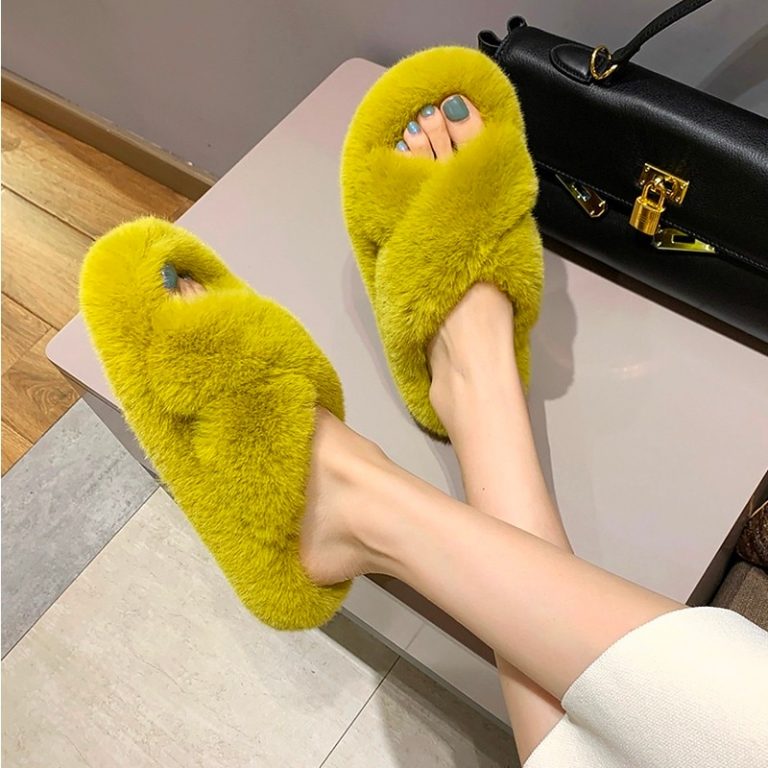 Women’s Plush Winter Warm Home Slippers