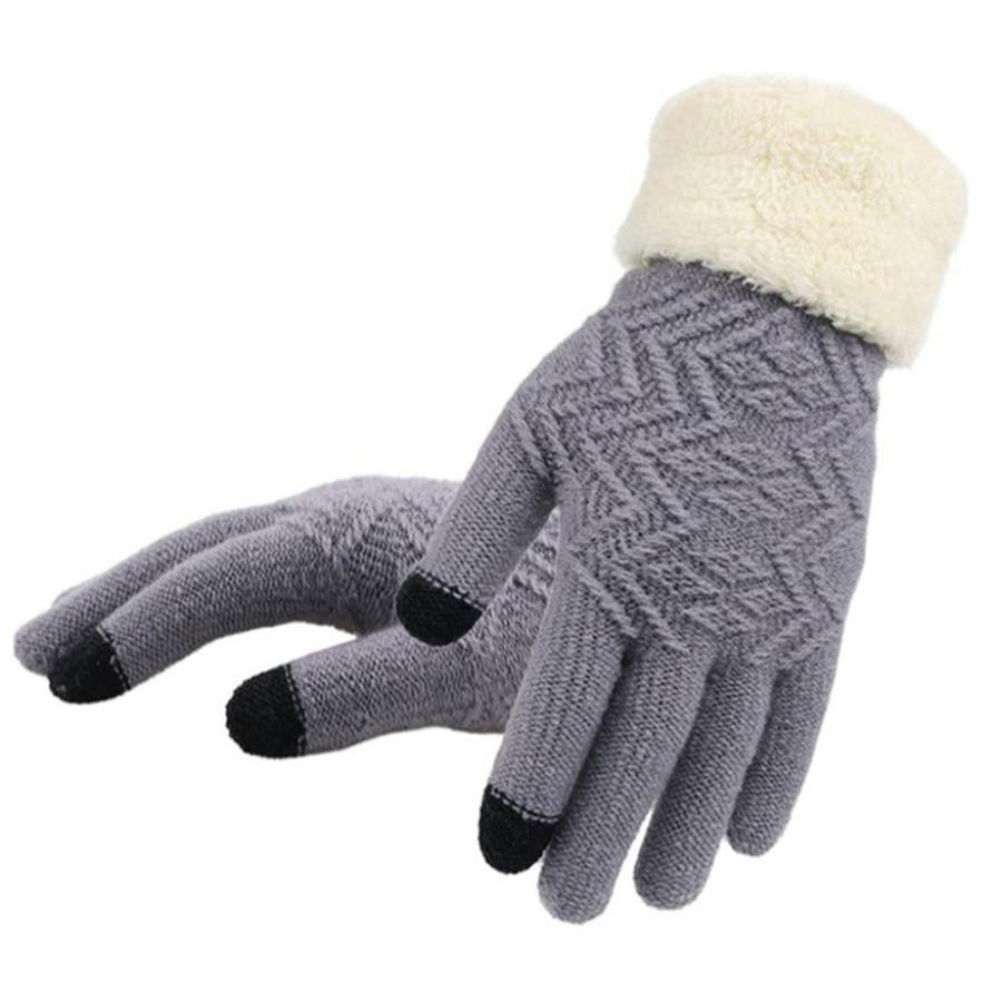 Women’s Winter Touch Screen Knitted Gloves