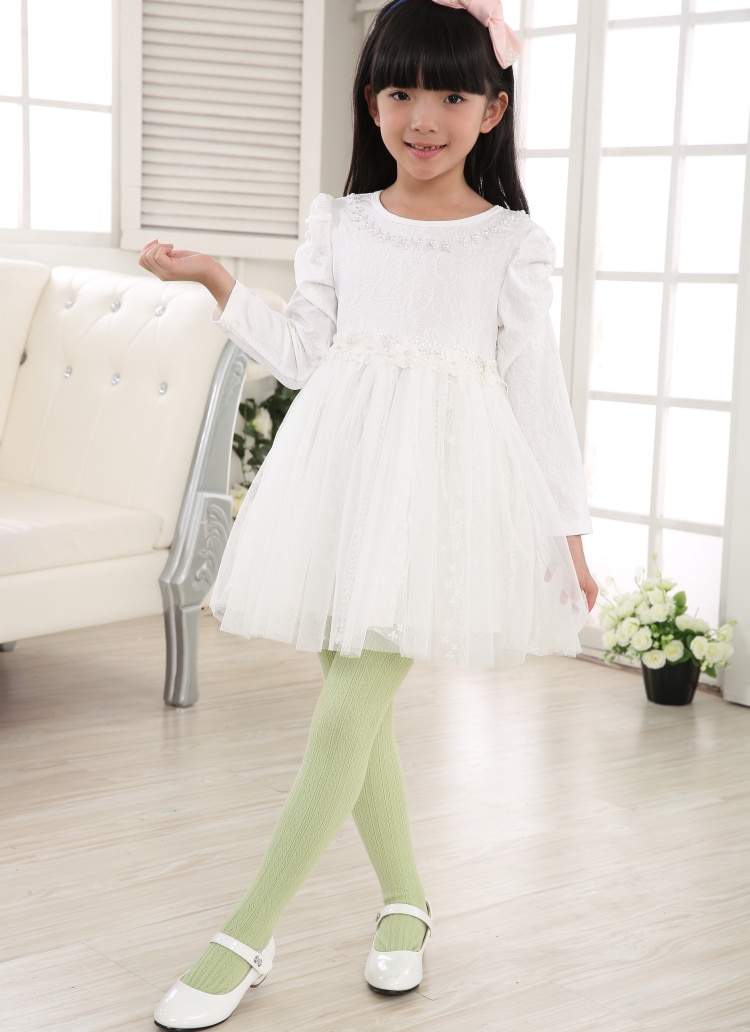 Winter Girls Knitted Tights