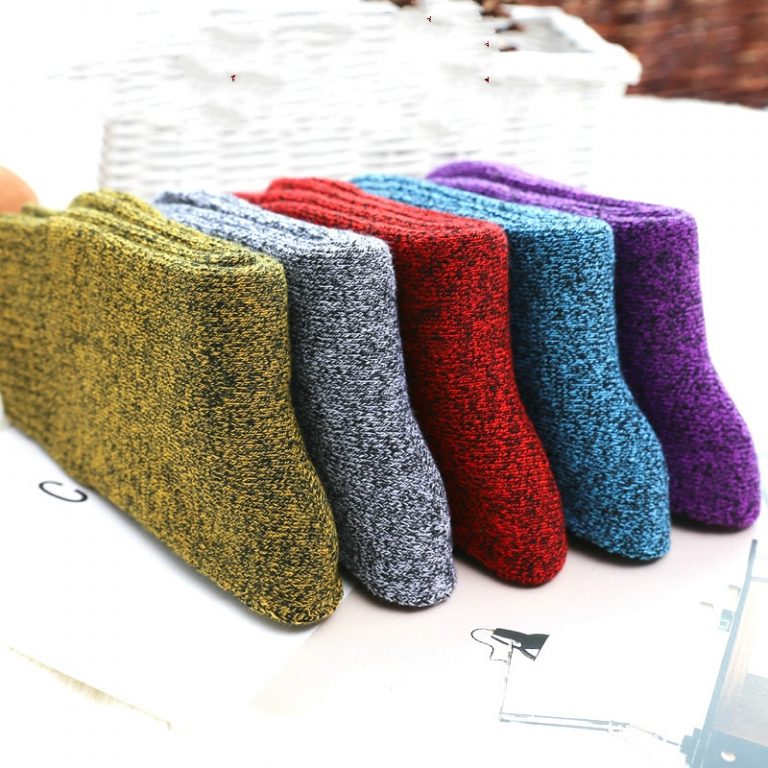 Women’s Thick Winter Socks 5 Pairs Set