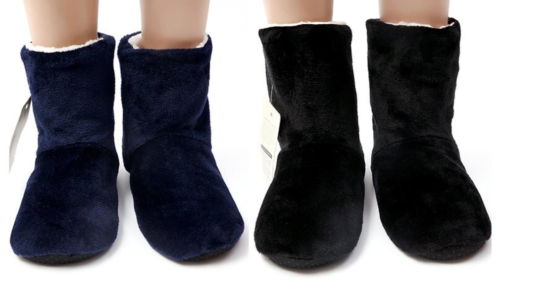 Men's Plush Winter Home Boots