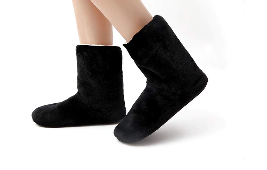 Men's Plush Winter Home Boots