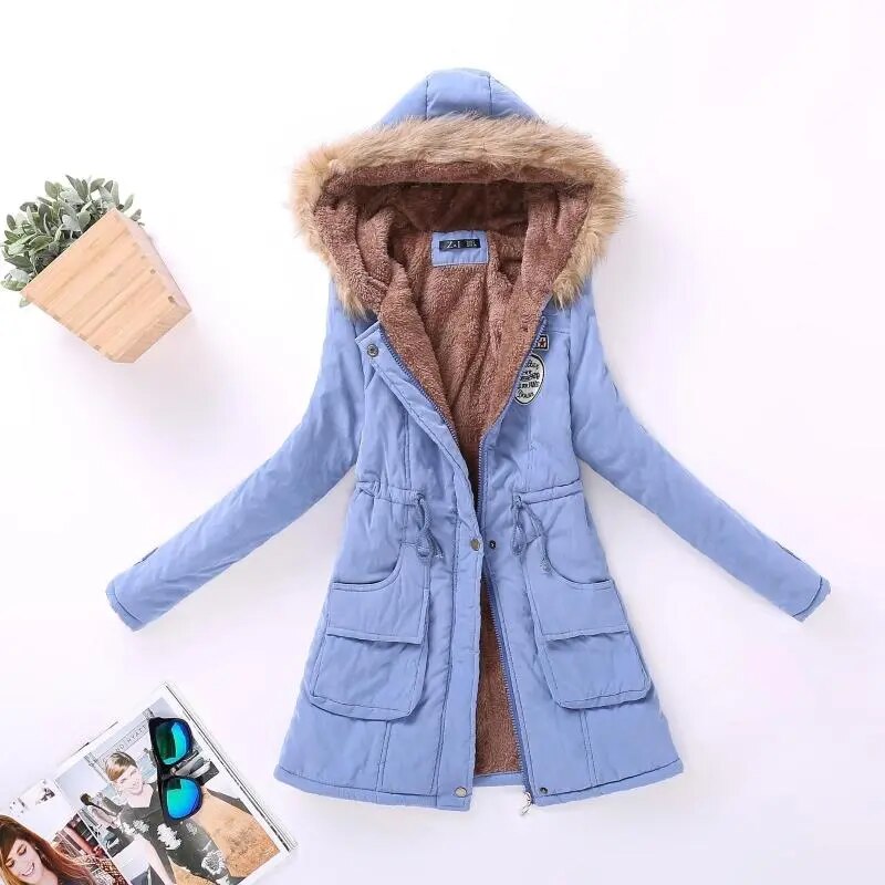 Women's Cotton Padded Winter Parka