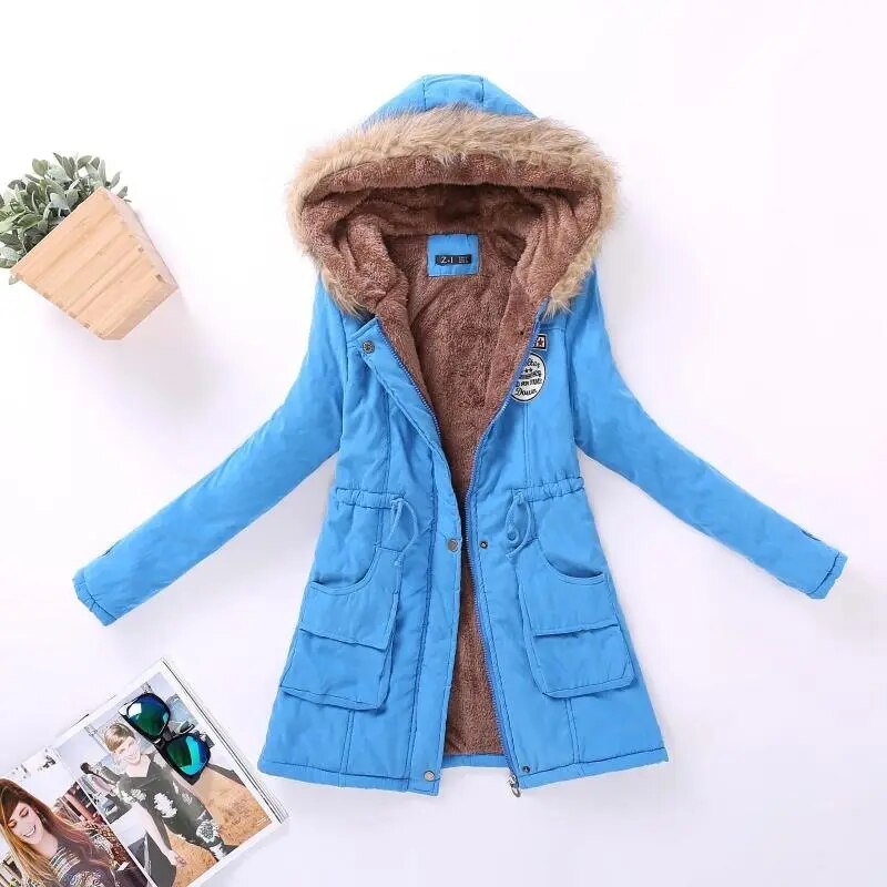 Women's Cotton Padded Winter Parka