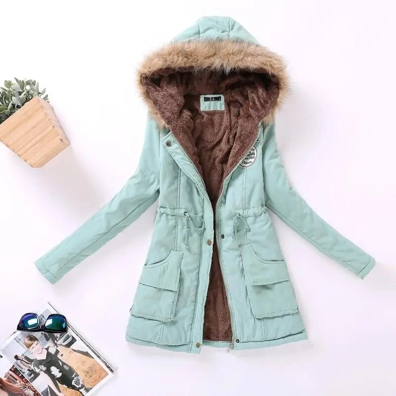 Women's Cotton Padded Winter Parka