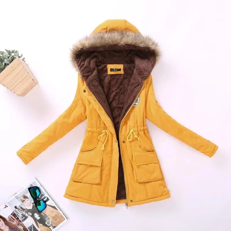 Women's Cotton Padded Winter Parka