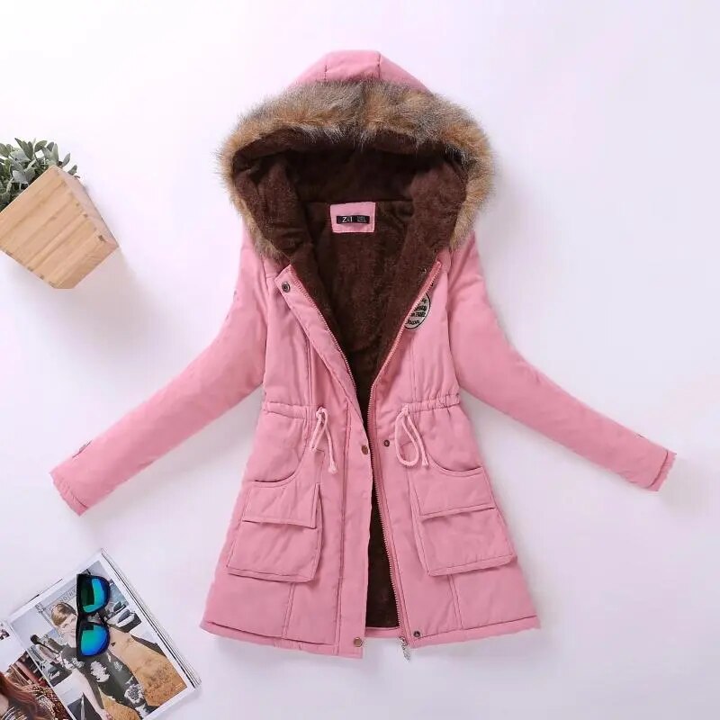 Women's Cotton Padded Winter Parka