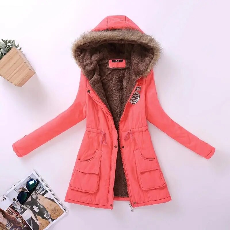 Women's Cotton Padded Winter Parka