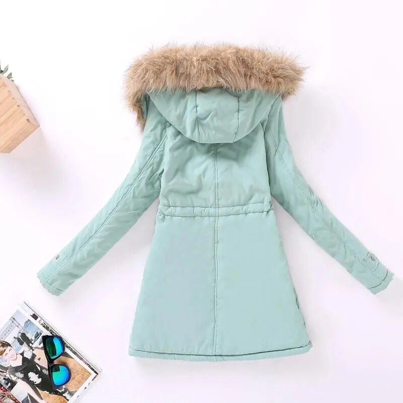 Women's Cotton Padded Winter Parka