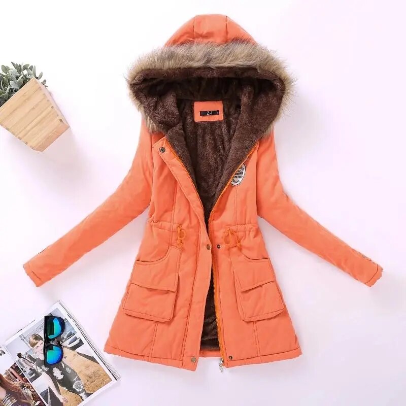 Women's Cotton Padded Winter Parka