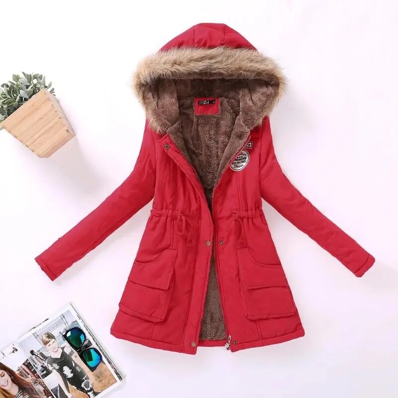 Women's Cotton Padded Winter Parka