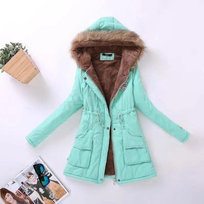 Women's Cotton Padded Winter Parka
