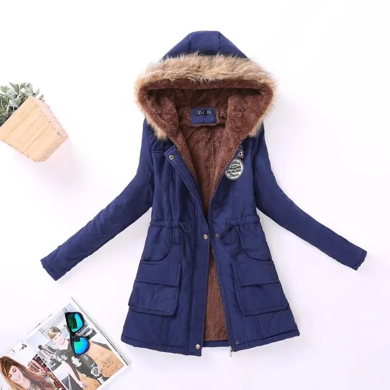 Women's Cotton Padded Winter Parka