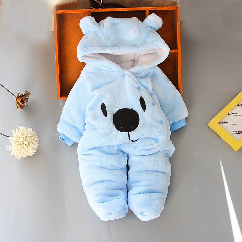 Winter Warm Newborn Romper