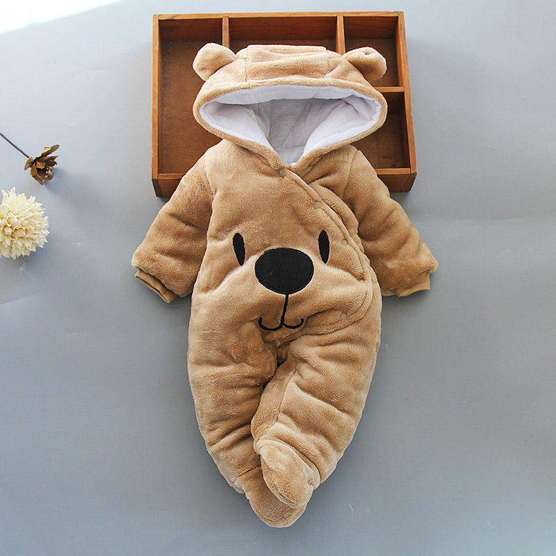 Winter Warm Newborn Romper