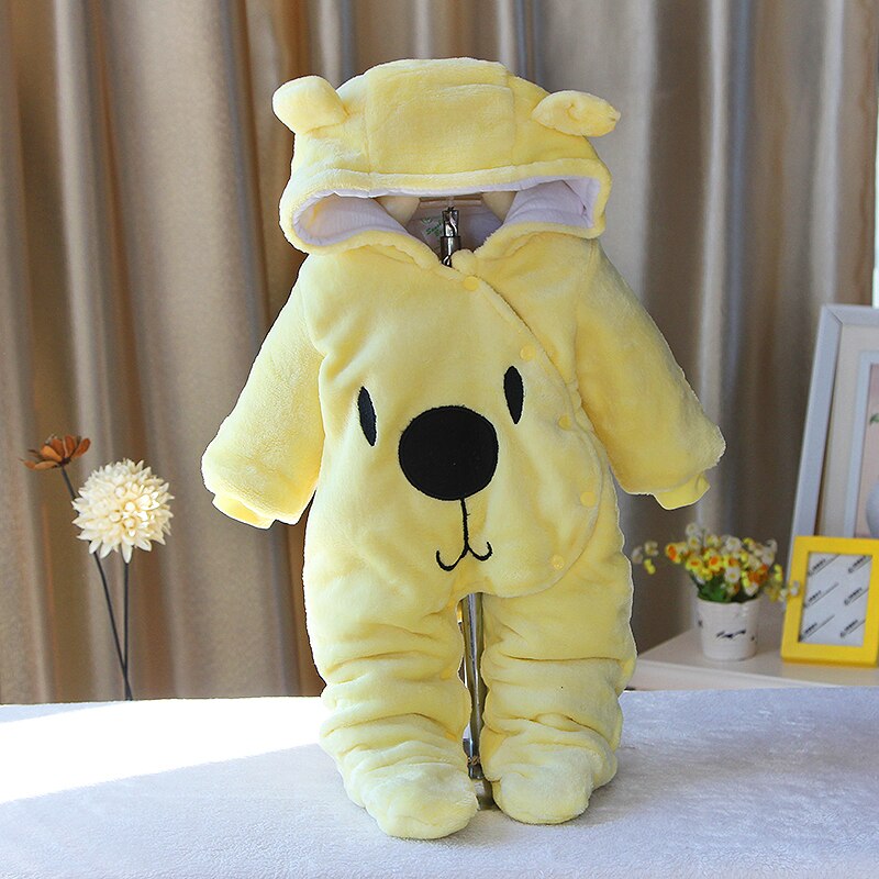 Winter Warm Newborn Romper