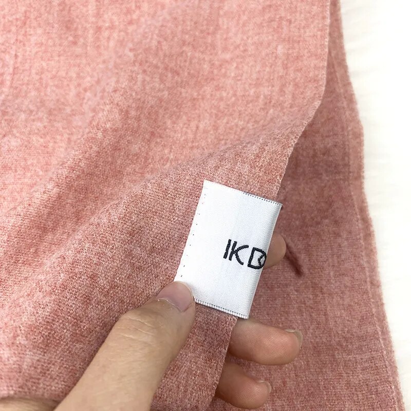 Women's Solid Color Cashmere Winter Scarf