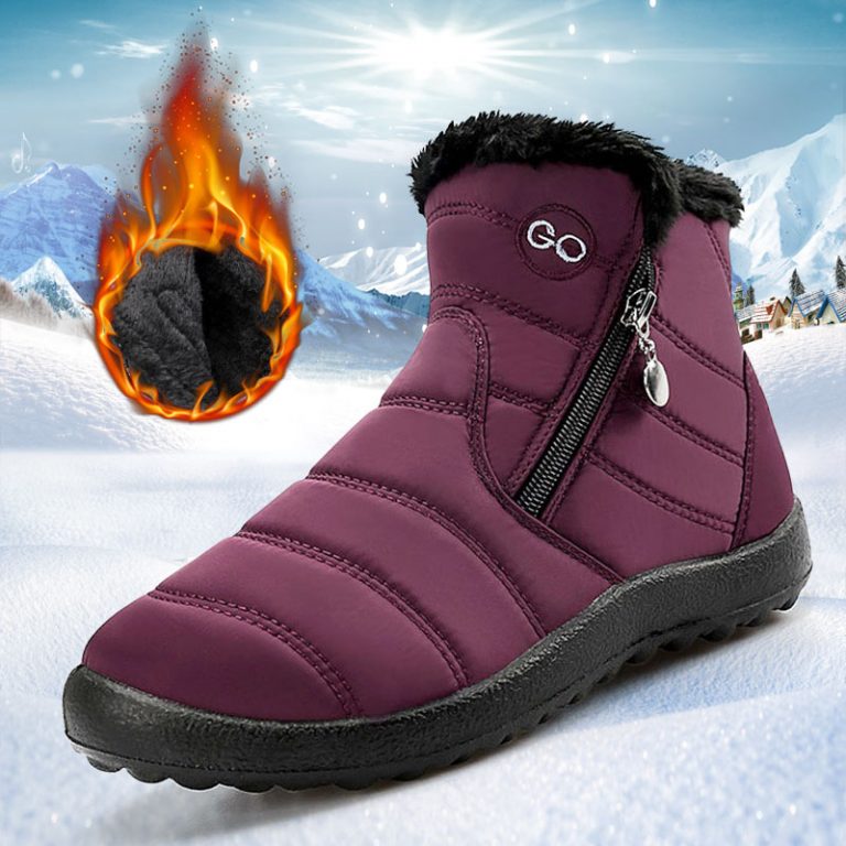 Women’s Winter Quilted Fur Boots