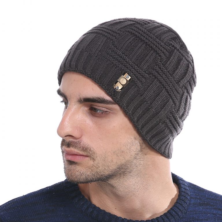 Winter Warm Knitted Beanie for Men