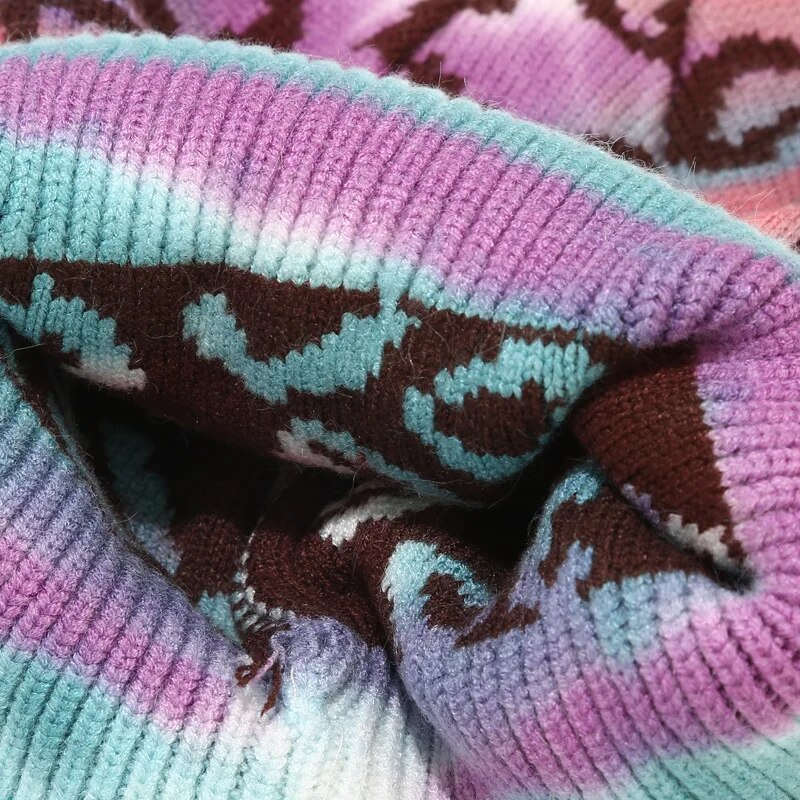 Women's Colorful Casual Winter Beanie