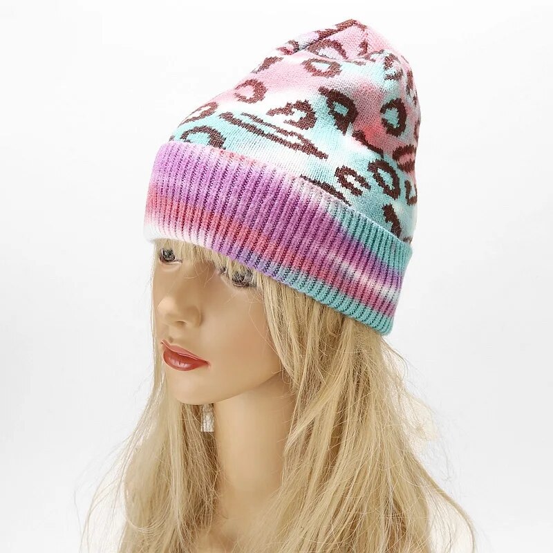Women's Colorful Casual Winter Beanie