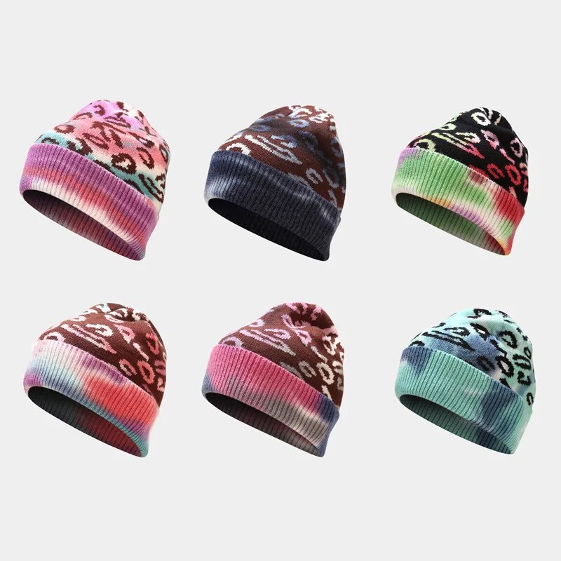 Women's Colorful Casual Winter Beanie