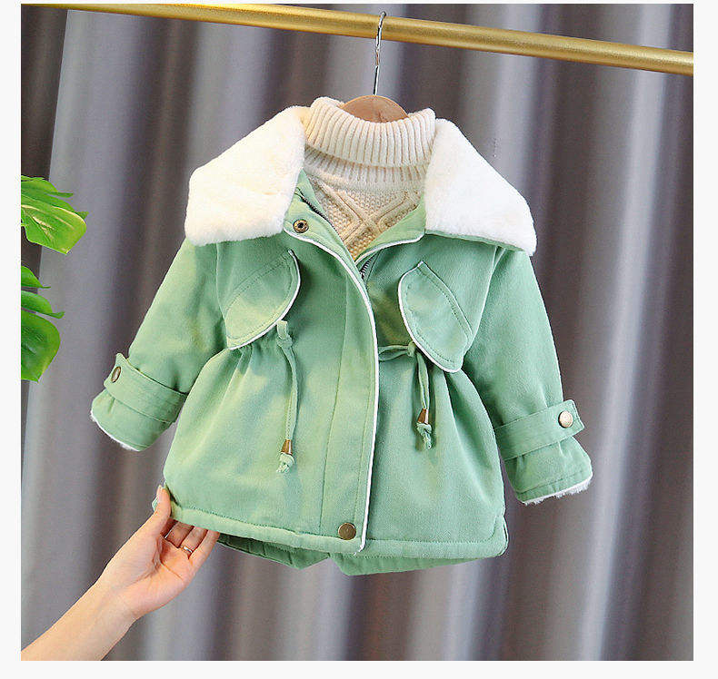 Girls Hooded Winter Coat