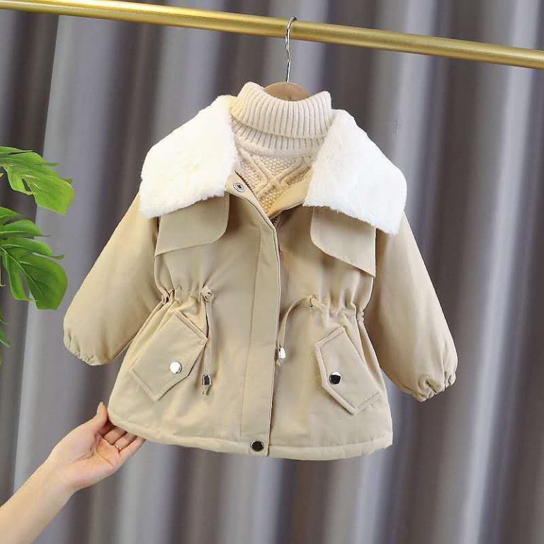 Girls Hooded Winter Coat