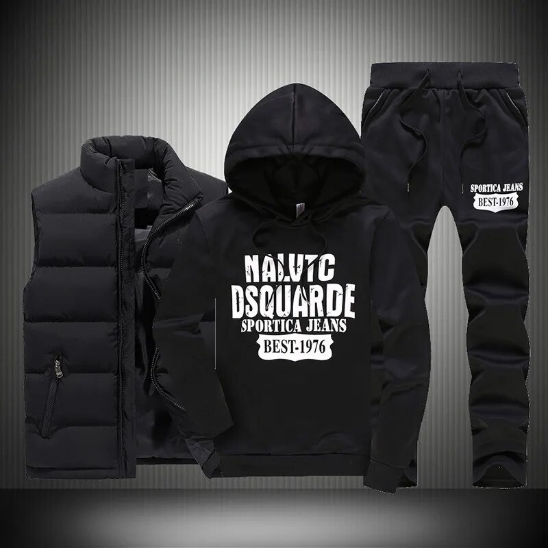 Men's Winter Warm Tracksuit