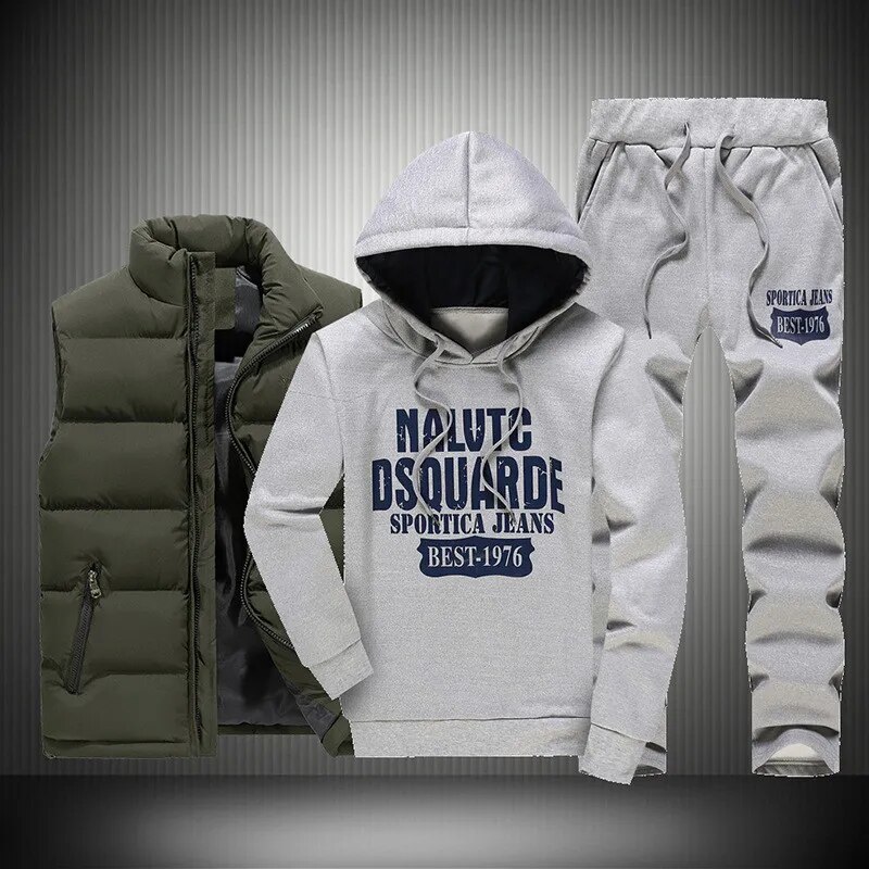 Men's Winter Warm Tracksuit