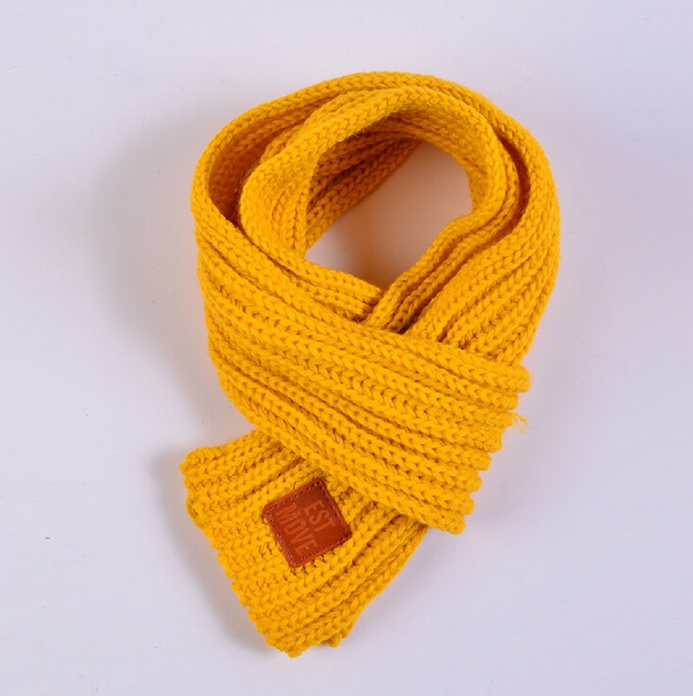 Kid's Knitted Winter Scarf