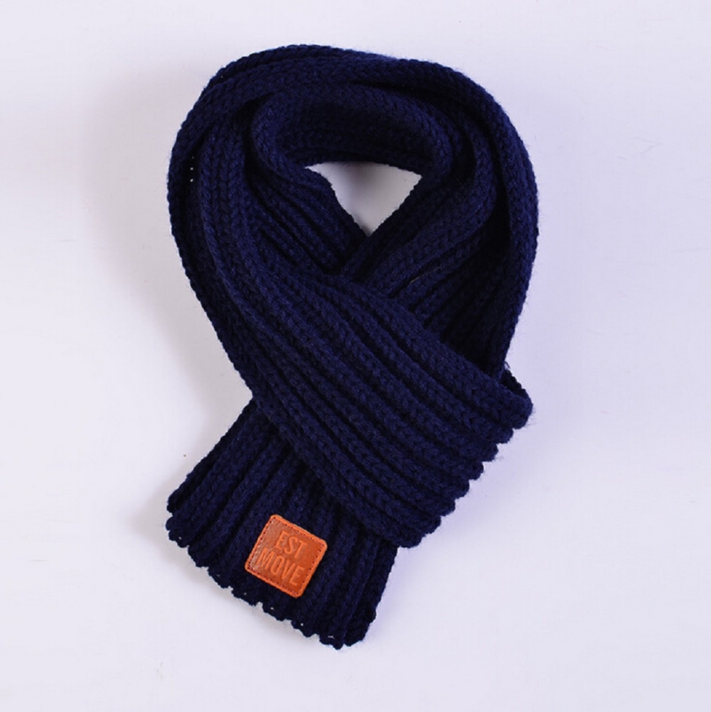 Kid's Knitted Winter Scarf