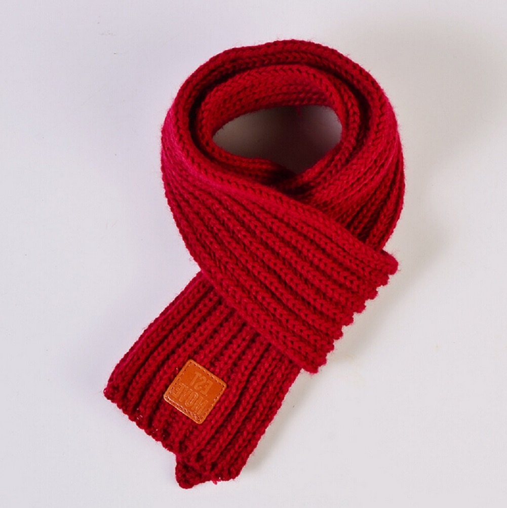 Kid's Knitted Winter Scarf