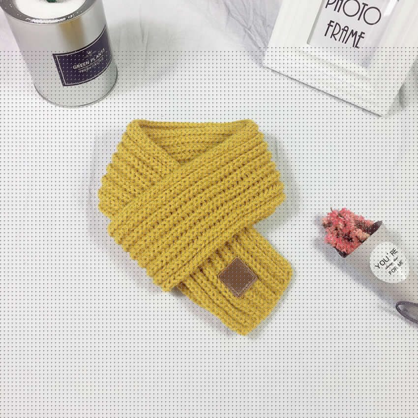 Kid's Knitted Winter Scarf