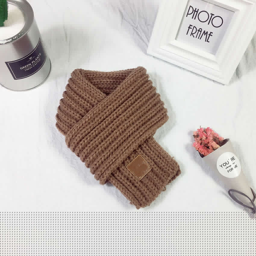 Kid's Knitted Winter Scarf