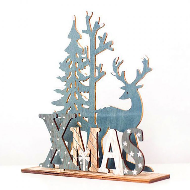 Wooden Christmas Tree Ornament