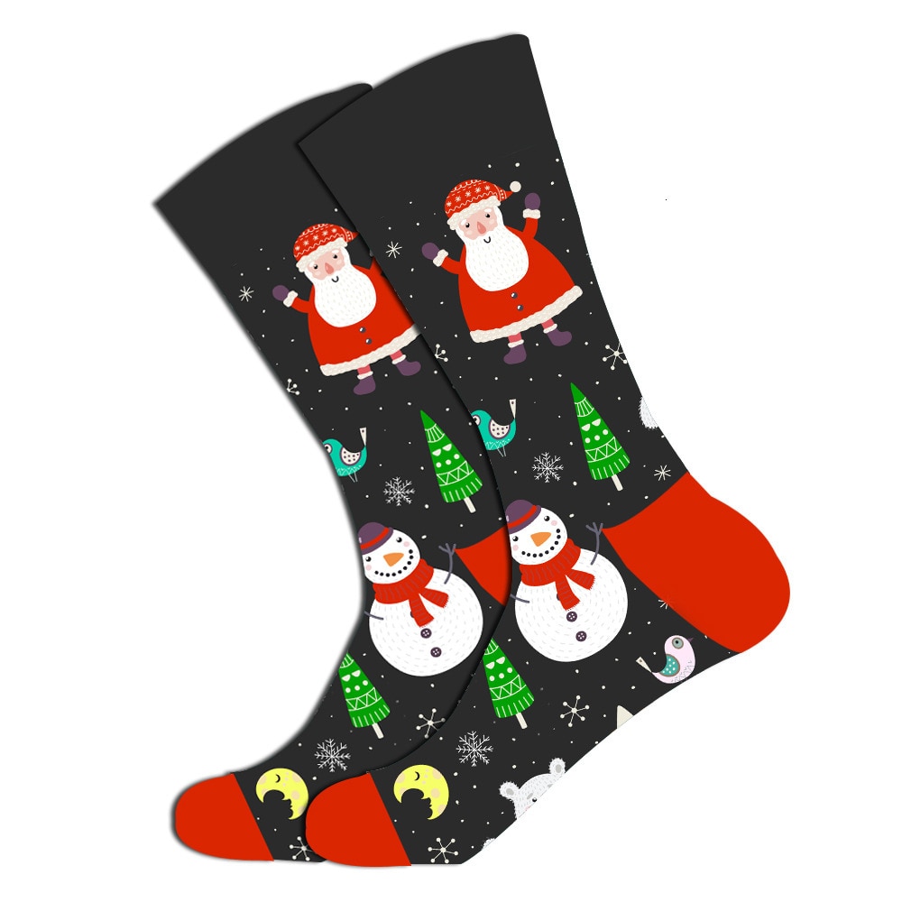 Men's Christmas Cotton Socks