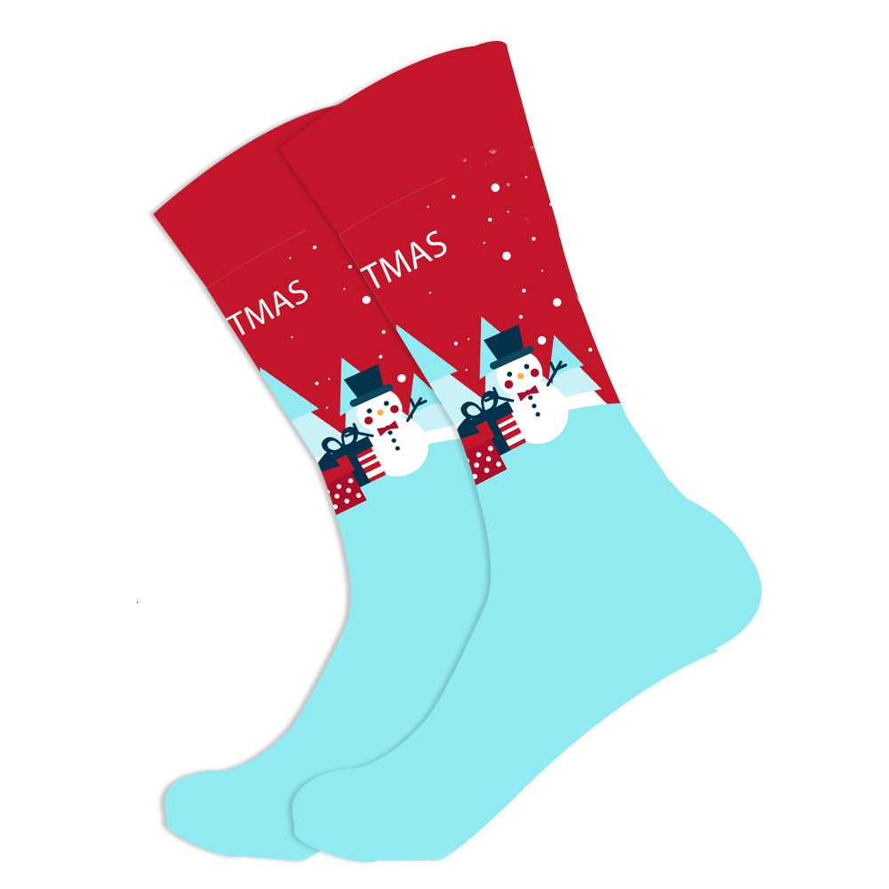 Men's Christmas Cotton Socks