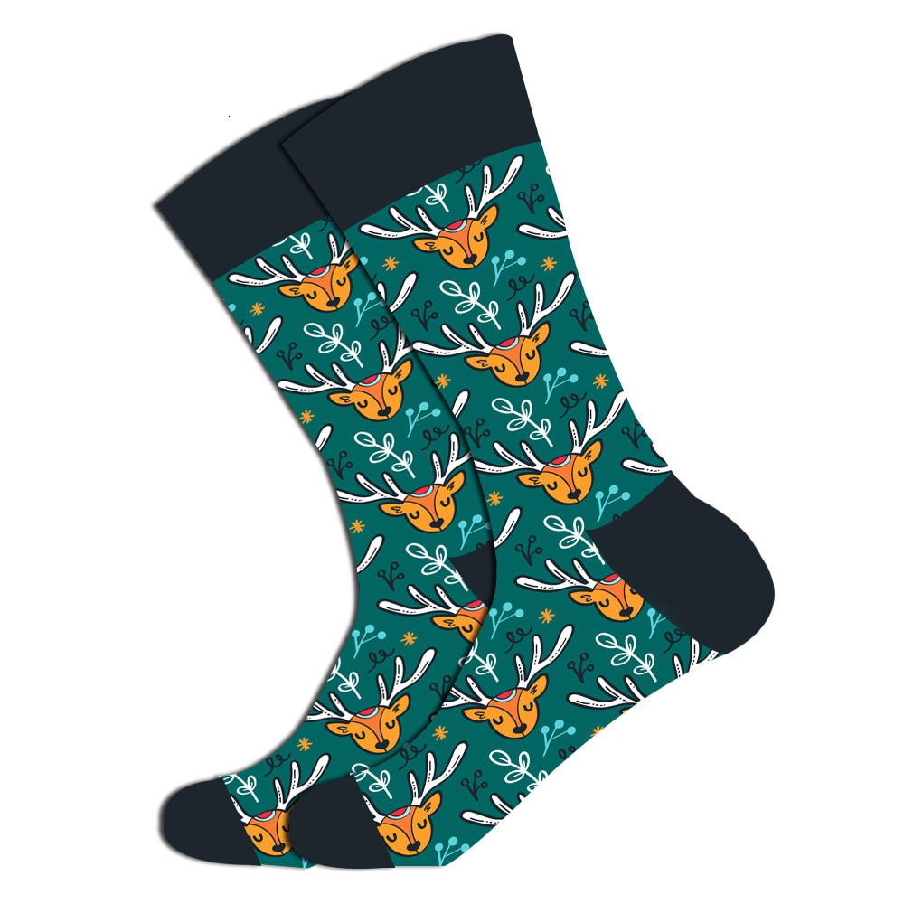 Men's Christmas Cotton Socks