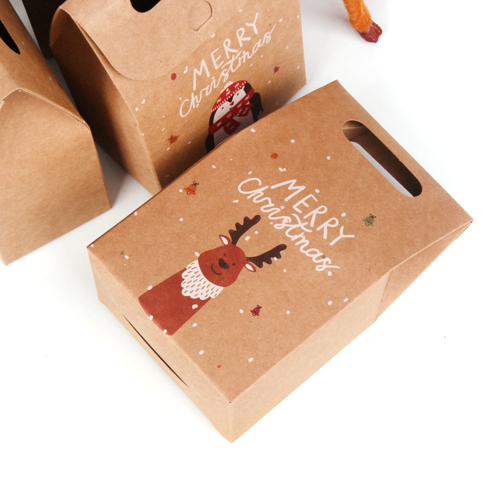 Merry Christmas Gift Box 4 Pcs Set