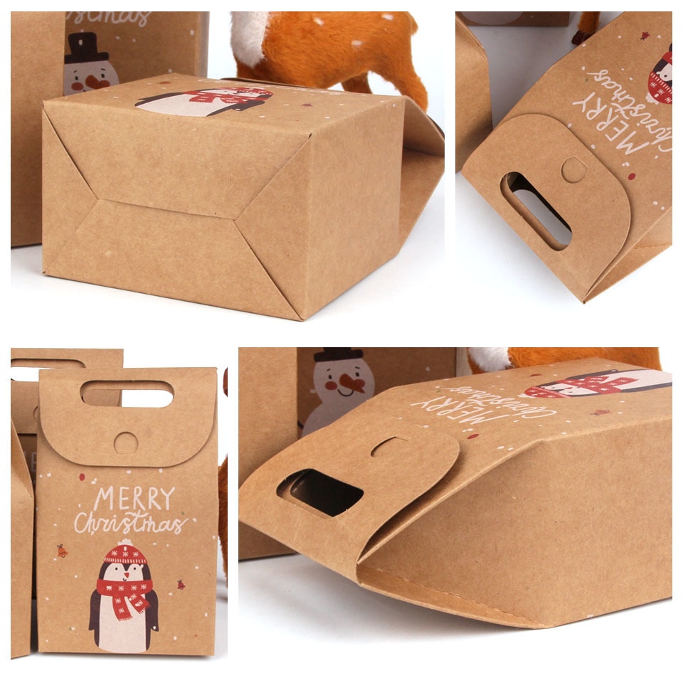 Merry Christmas Gift Box 4 Pcs Set